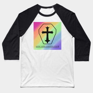 Low Life Coffin Club (Rainbow variant) Baseball T-Shirt